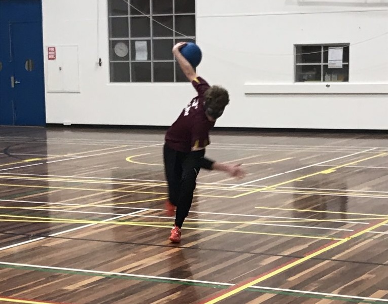 Students engaged in adaptive sports